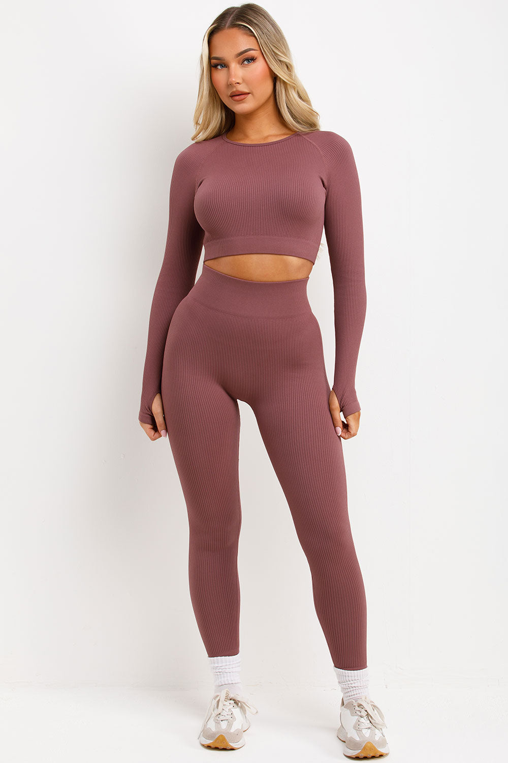Seamless Long Sleeve Crop Top and Lifting Leggin | Xtralitty