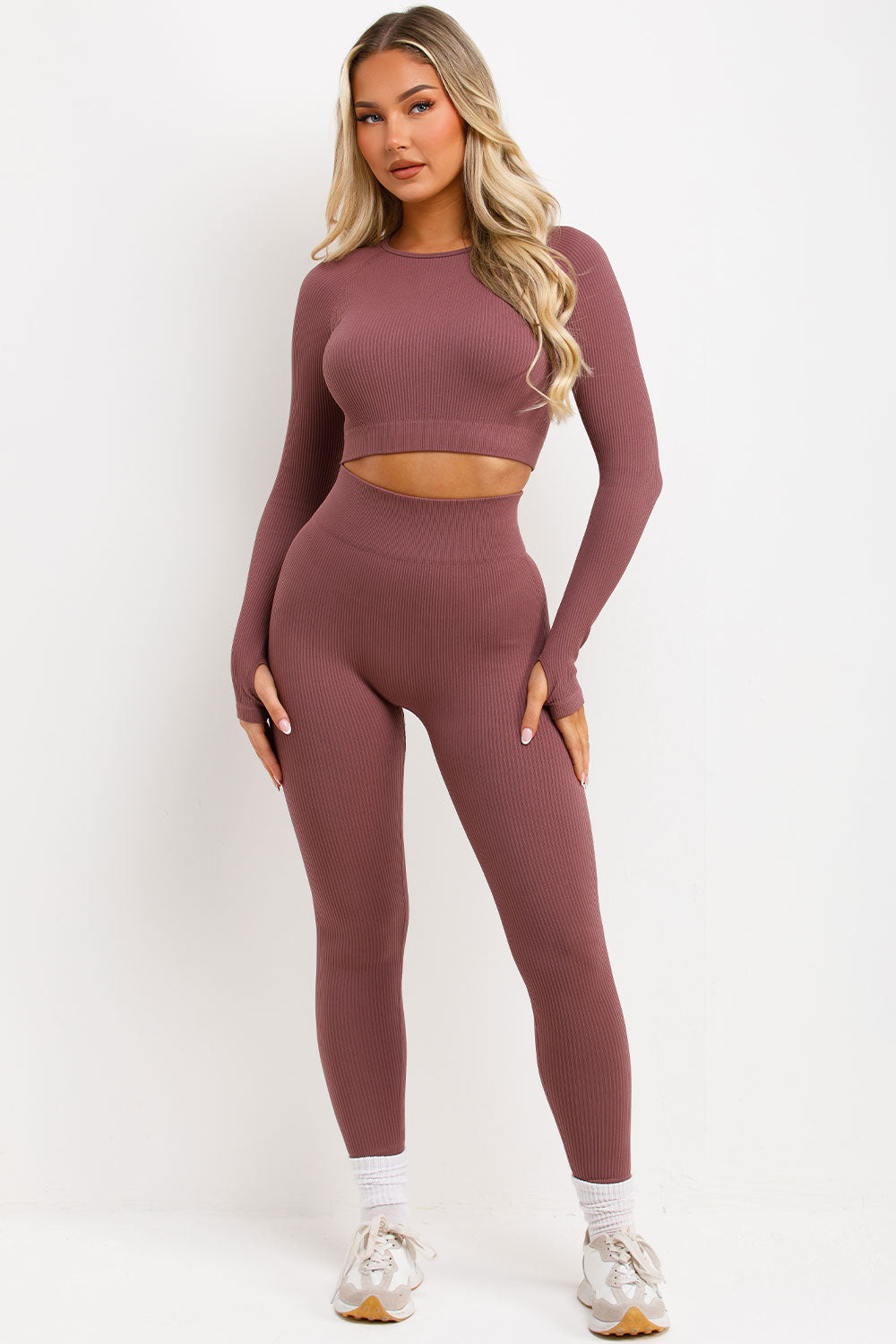 Seamless Long Sleeve Crop Top and Lifting Leggin | Xtralitty