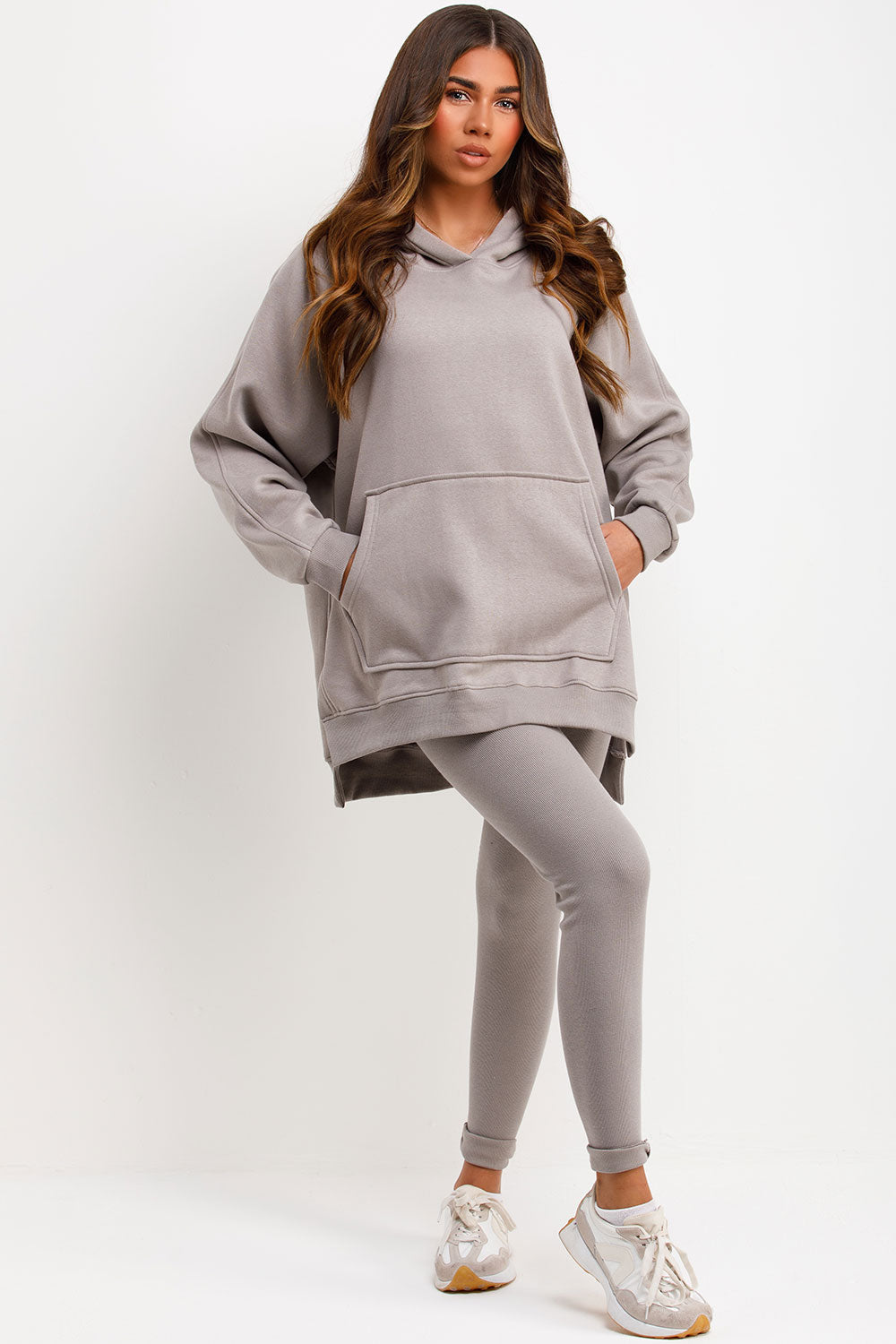 Hoodie and Leggings Set Dove Grey | Xtralitty