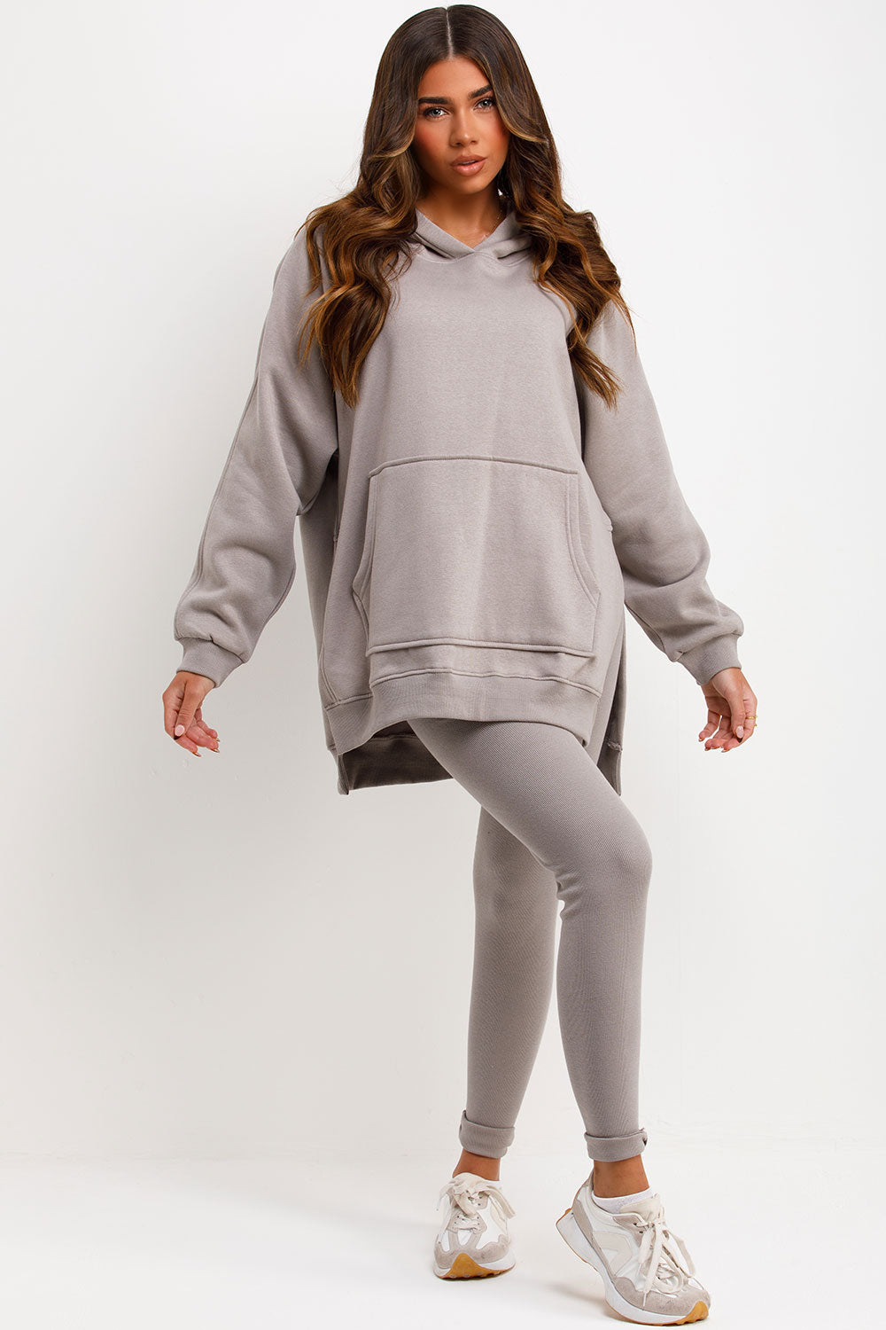 Hoodie and Leggings Set Dove Grey | Xtralitty