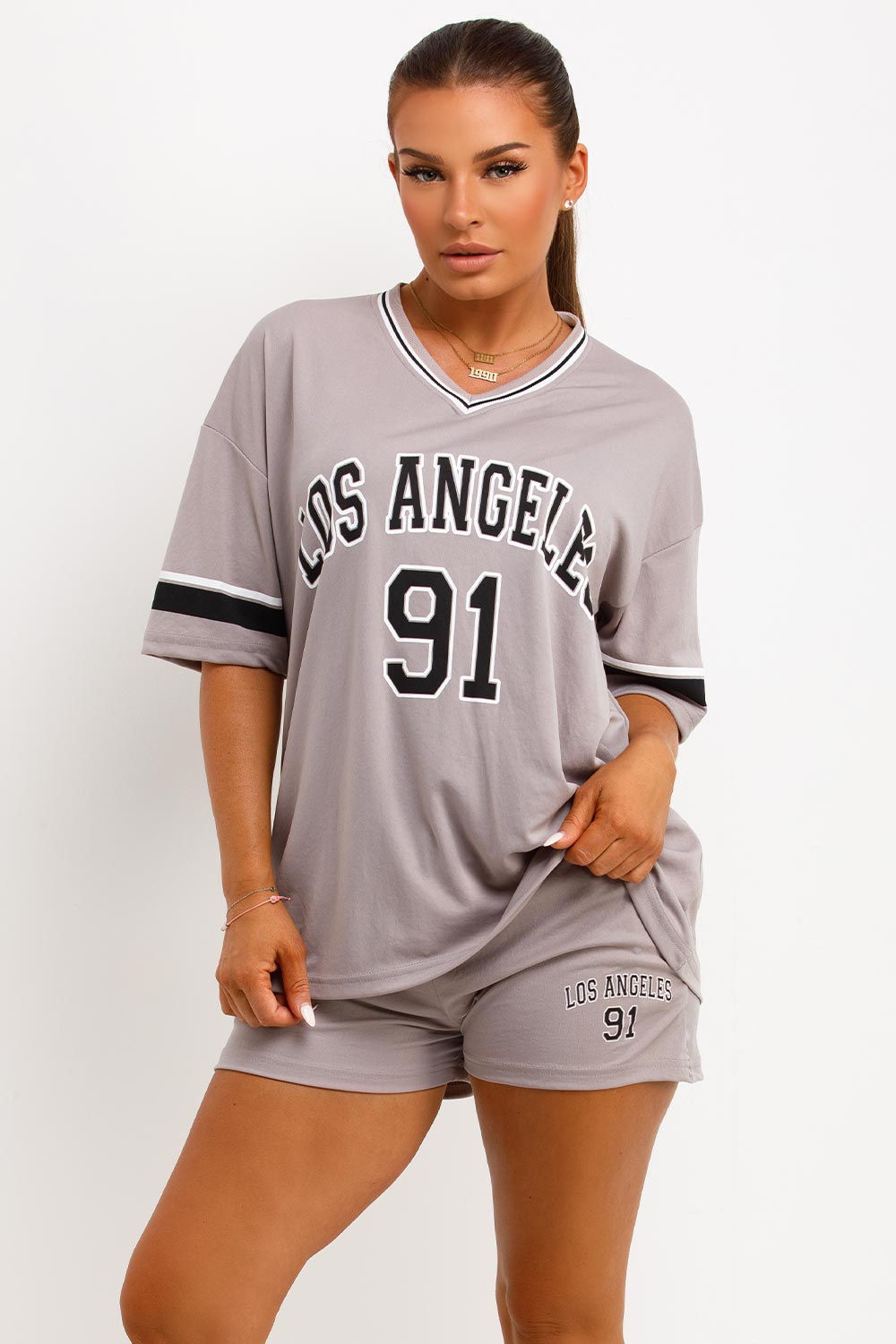 Football Jersey T Shirt and Shorts Co Ord Set wi | Xtralitty