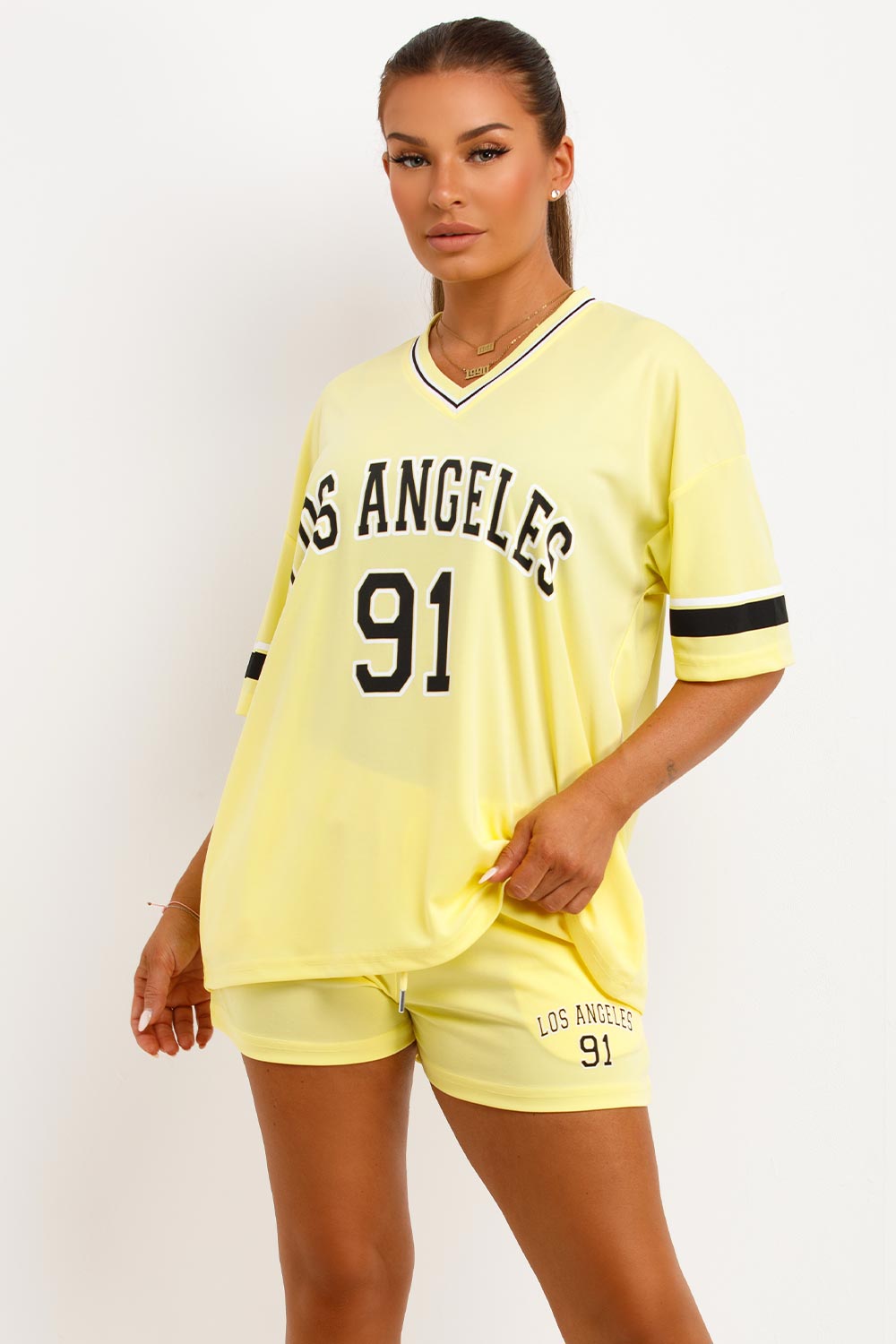 Football Jersey T Shirt and Shorts Co Ord Set wi | Xtralitty