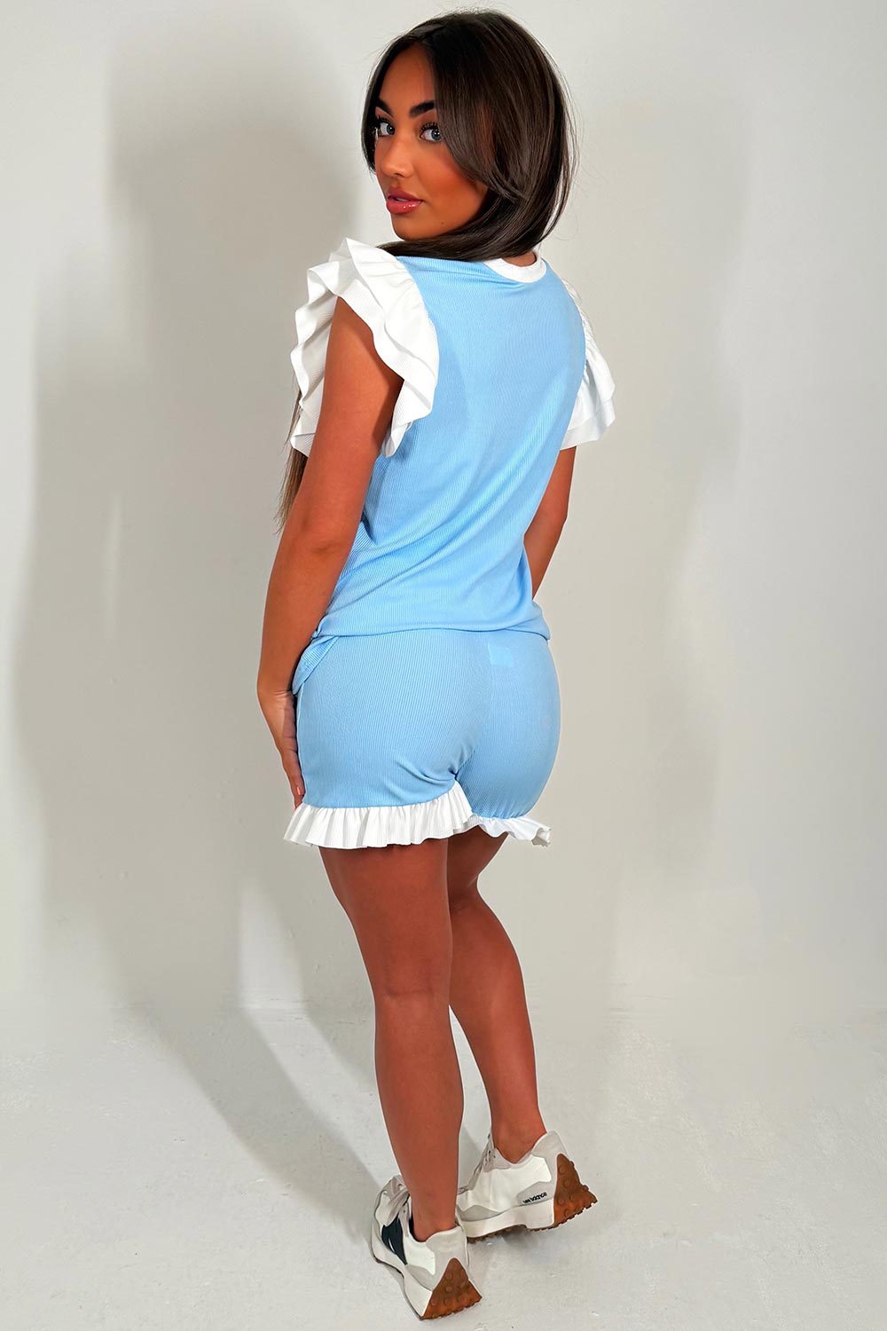 Shorts and Top Set with Ruffle Frill Detail Baby | Xtralitty