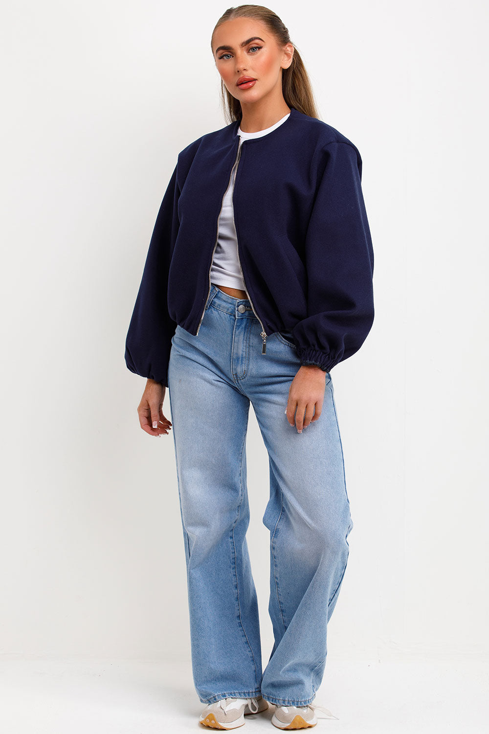 Soft Bomber Jacket Navy | Xtralitty