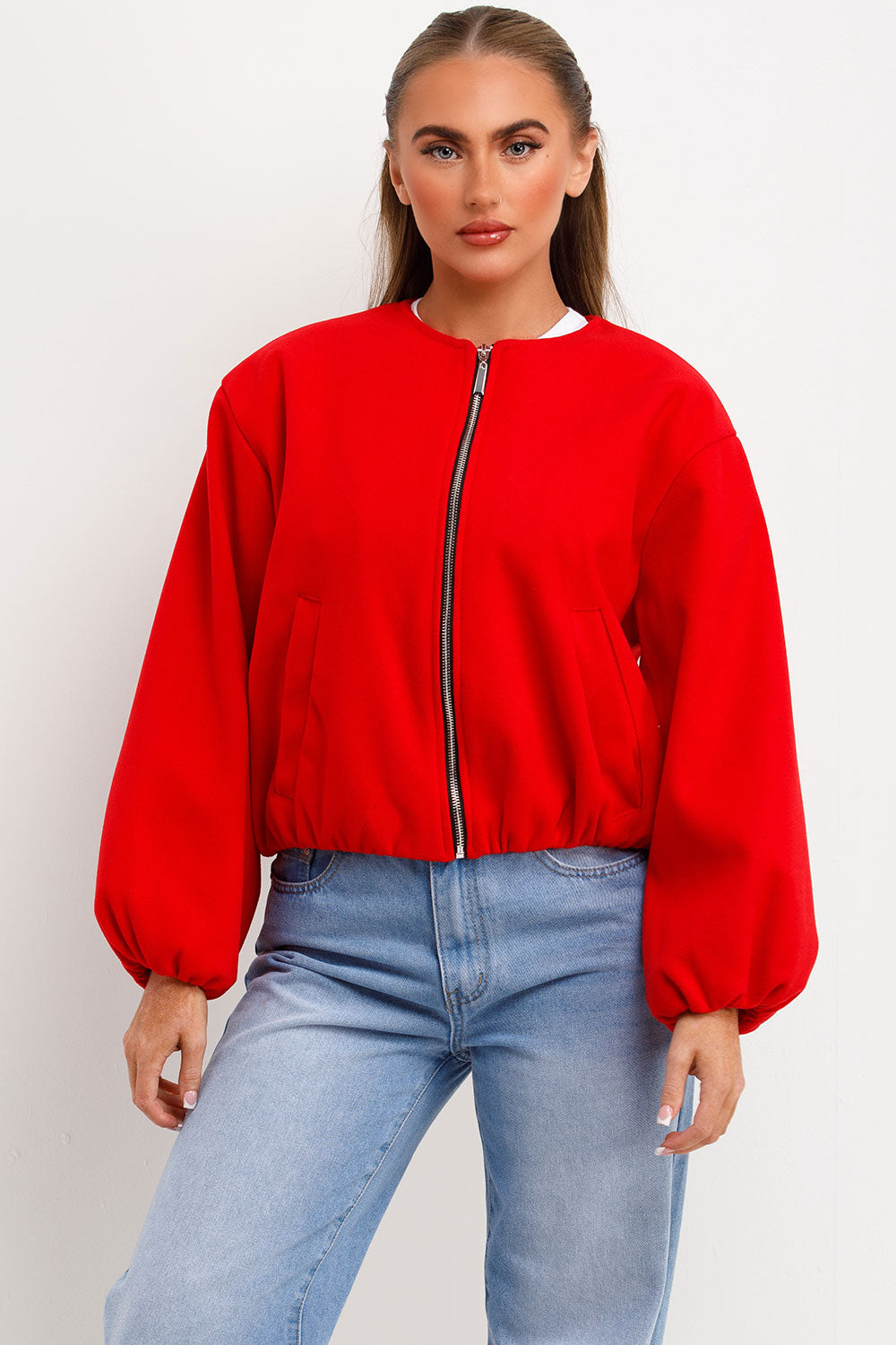 Soft Bomber Jacket Red | Xtralitty