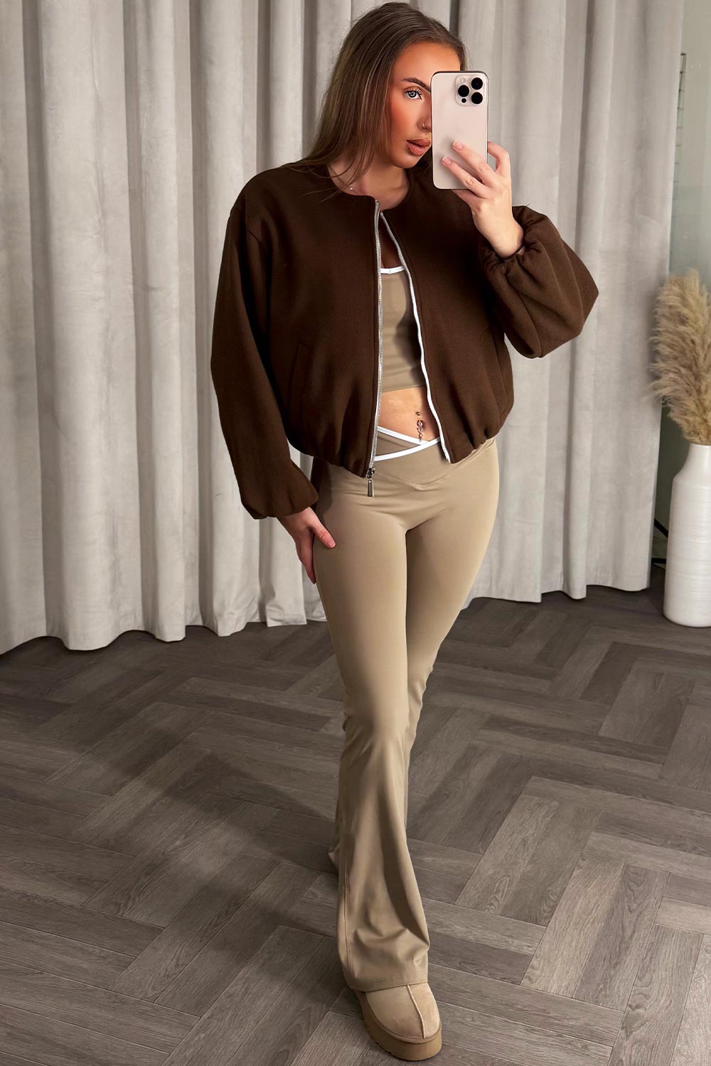 Soft Bomber Jacket Brown | Xtralitty