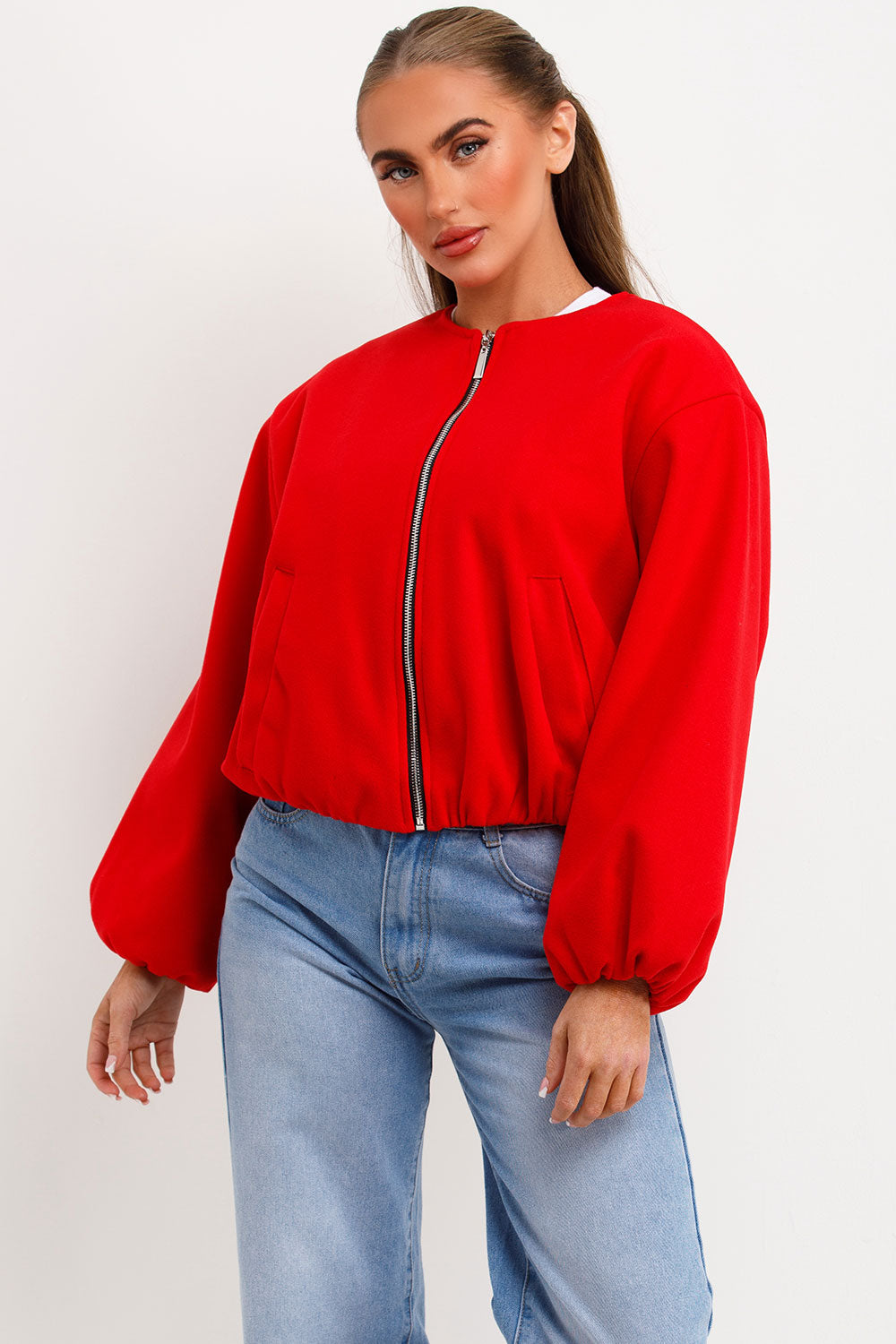 Soft Bomber Jacket Red | Xtralitty
