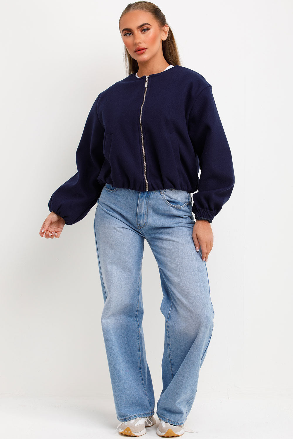 Soft Bomber Jacket Navy | Xtralitty