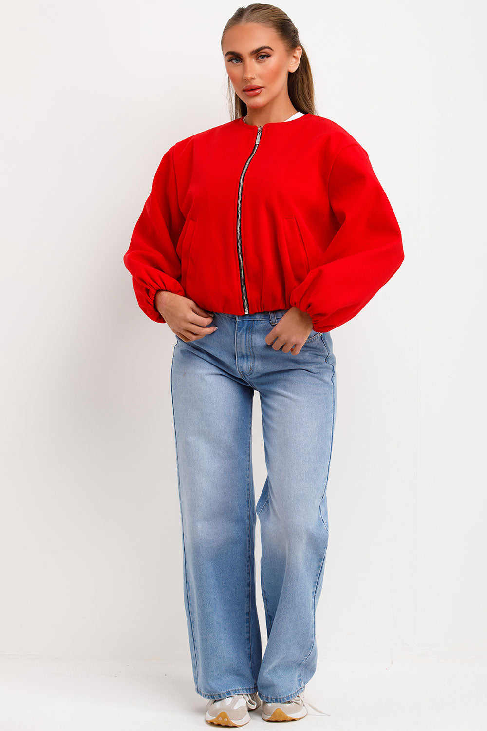 Soft Bomber Jacket Red | Xtralitty