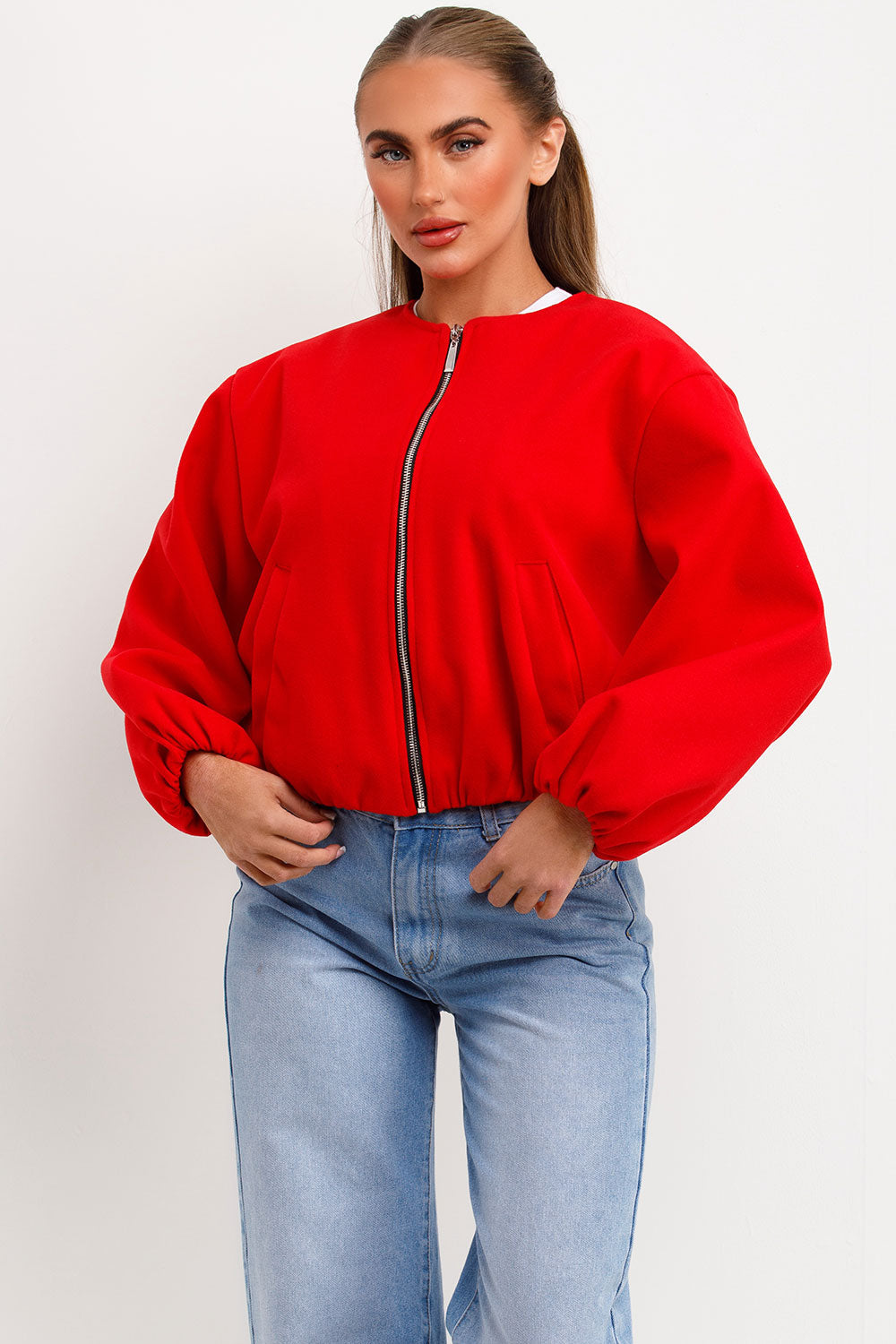 Soft Bomber Jacket Red | Xtralitty