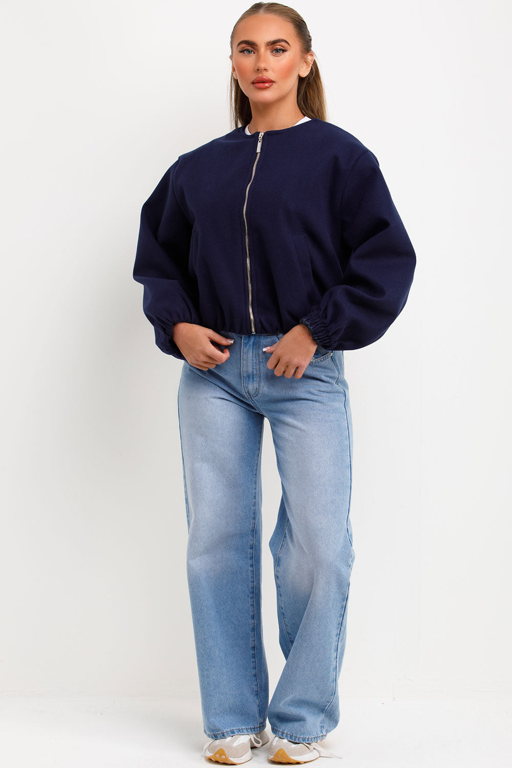 Soft Bomber Jacket Navy | Xtralitty