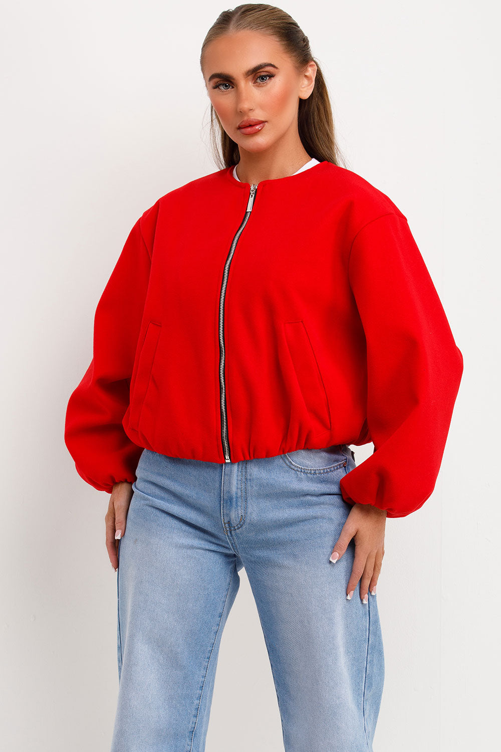 Soft Bomber Jacket Red | Xtralitty