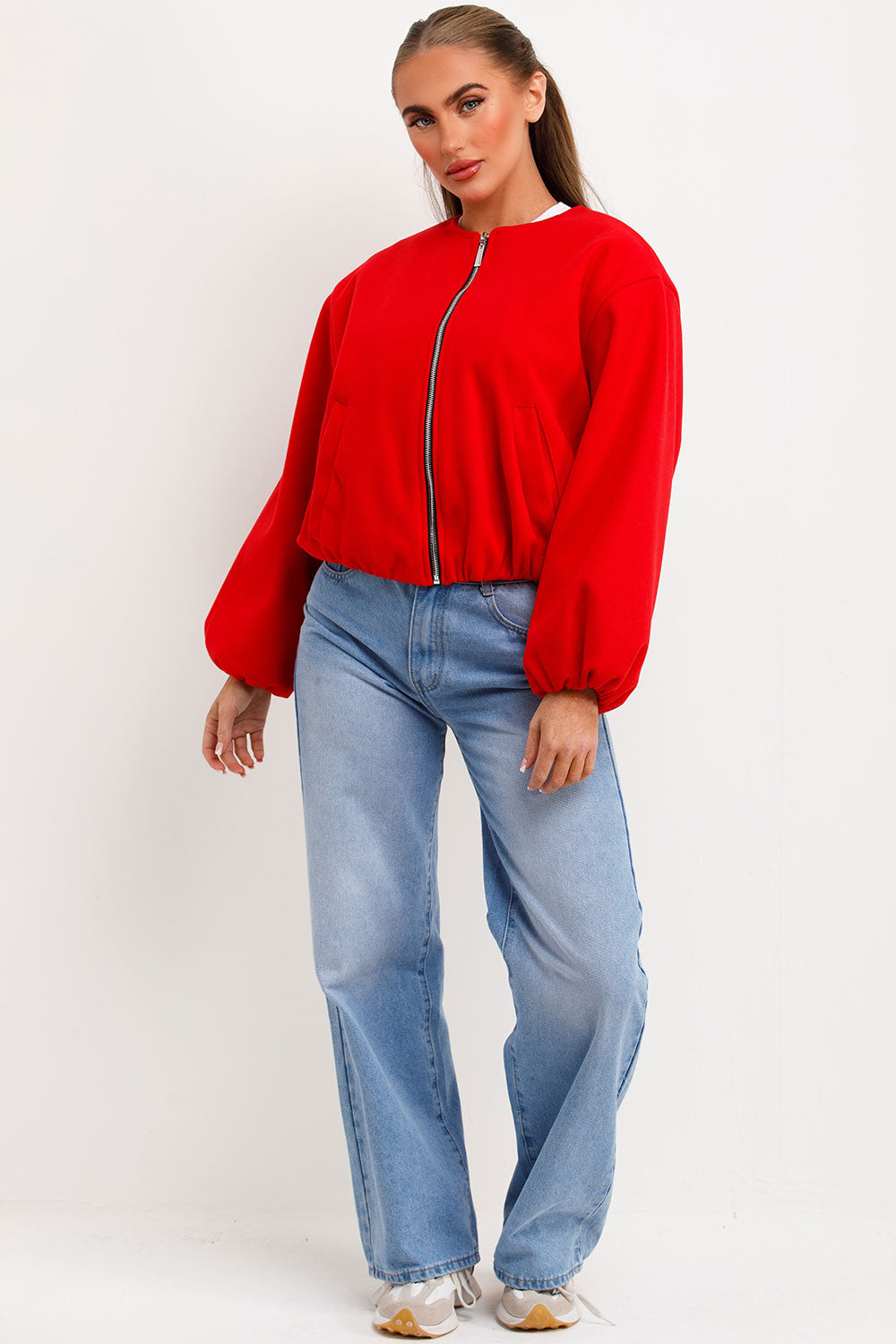 Soft Bomber Jacket Red | Xtralitty
