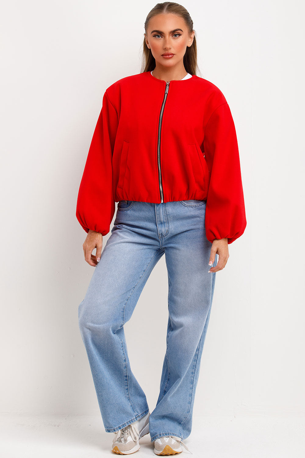 Soft Bomber Jacket Red | Xtralitty