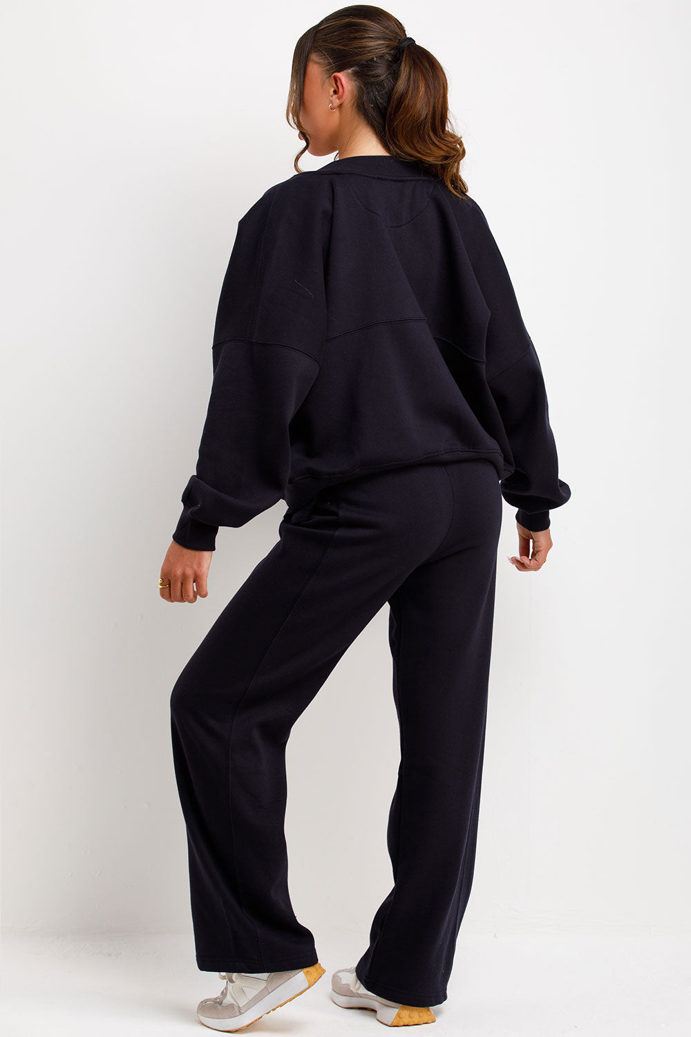 Bomber Sweatshirt with Zip and Joggers Loungewea | Xtralitty