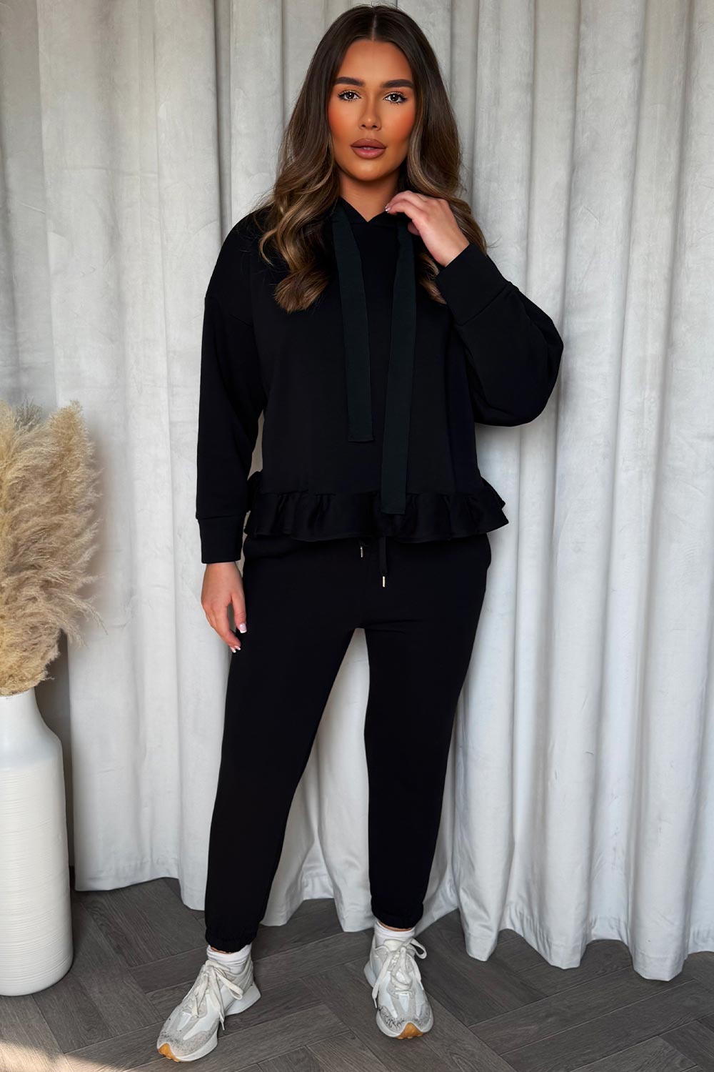 Sweatshirt and Joggers Loungewear Co Ord with Ho | Xtralitty