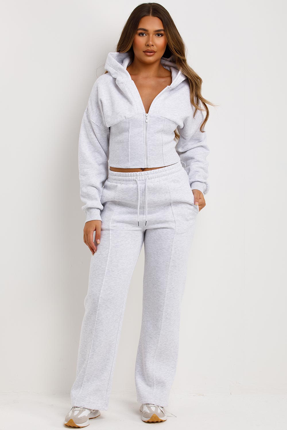 Corset Hoodie and Joggers Tracksuit Co Ord Set G | Xtralitty