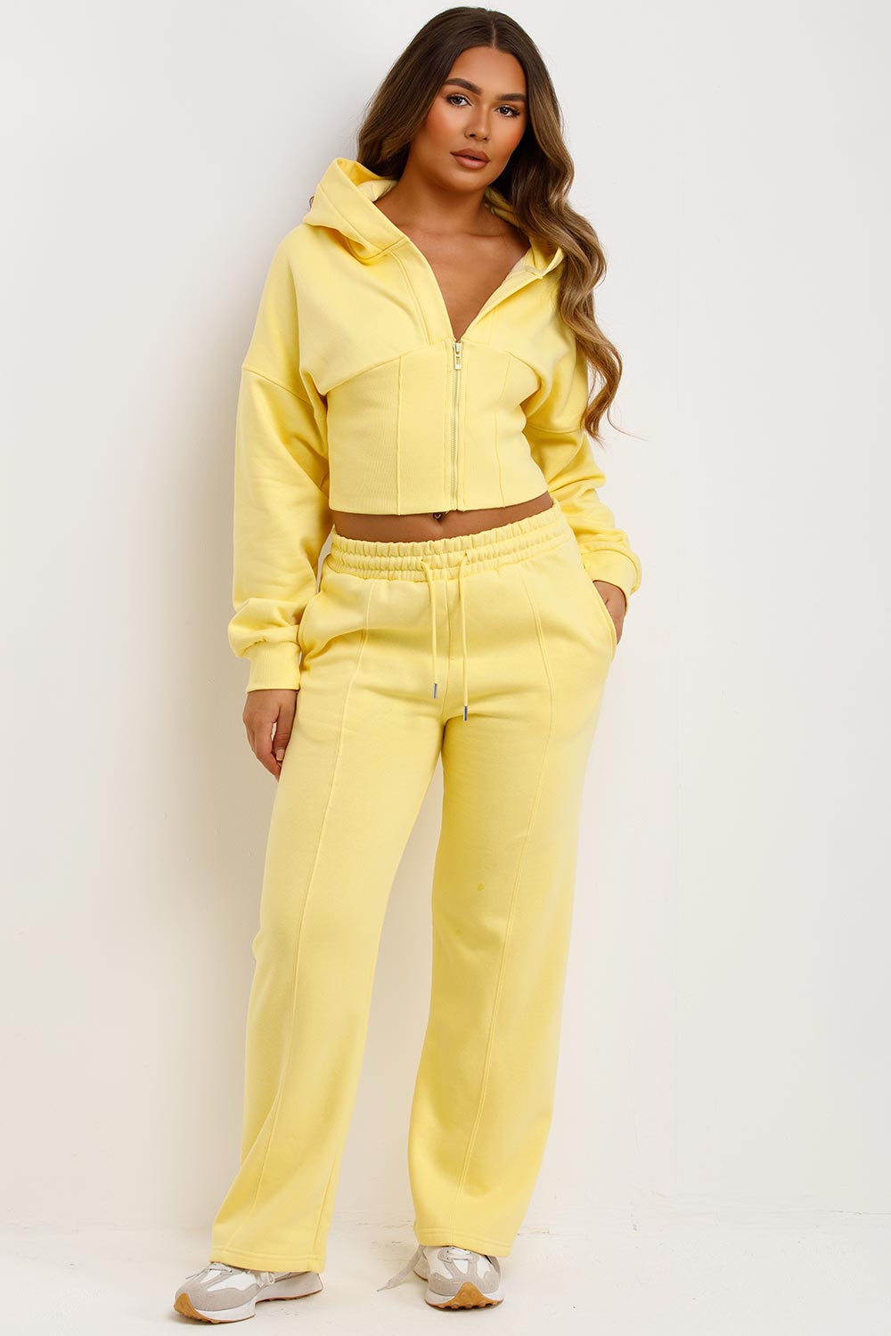 Corset Hoodie and Joggers Tracksuit Co Ord Set Y | Xtralitty