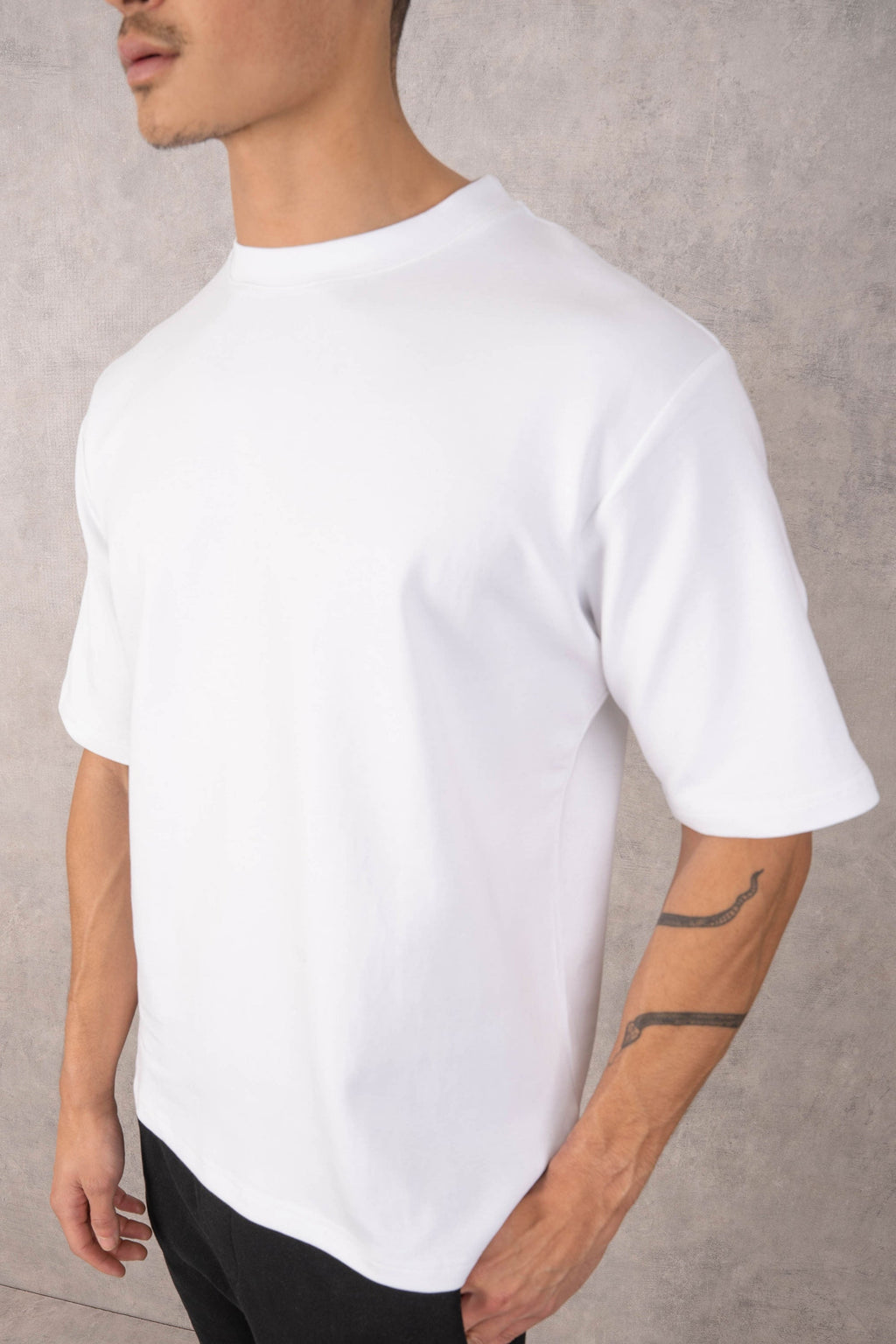 Boxy Fit Oversized T-shirt - White - 3 Pack | Xtralitty