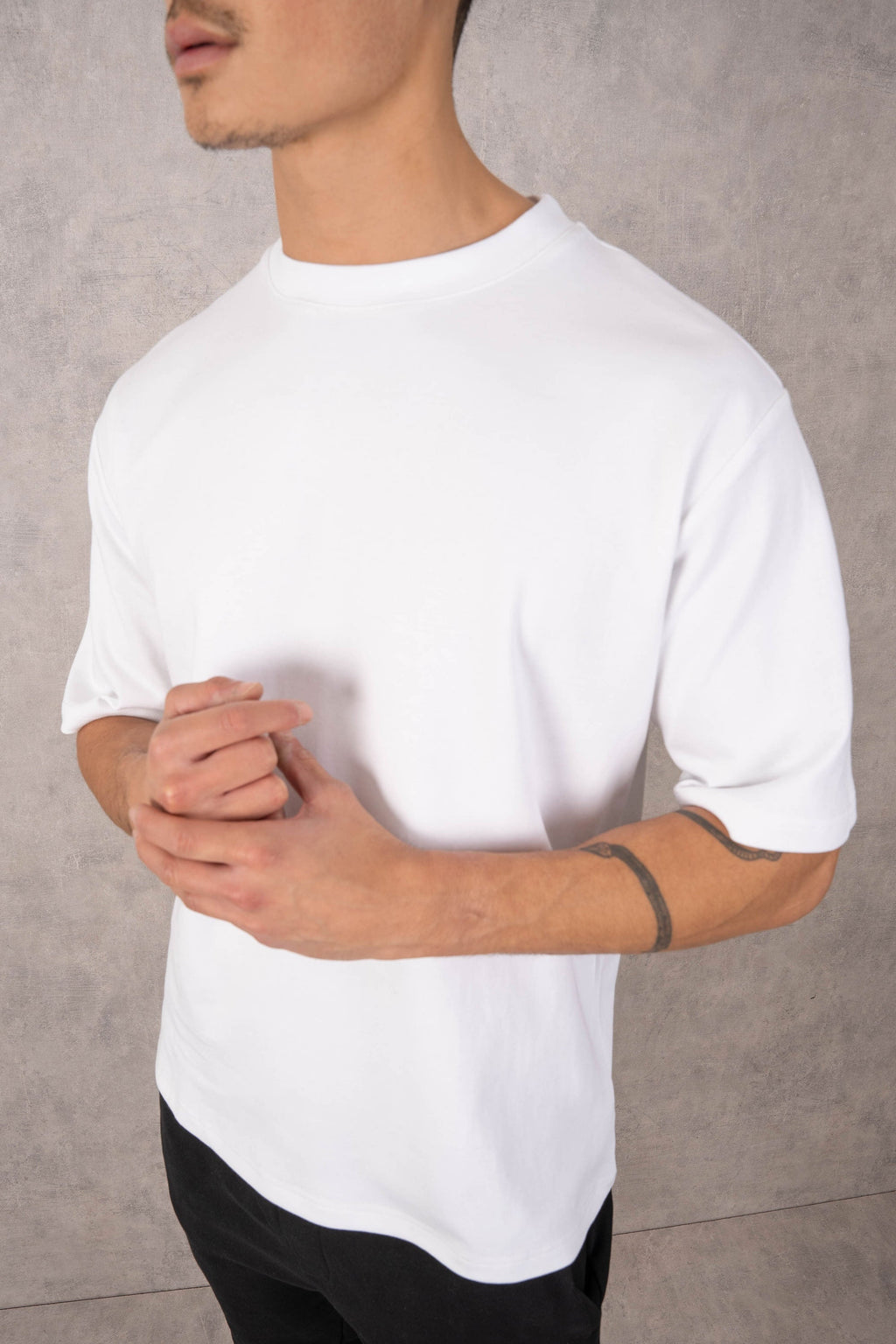 Boxy Fit Oversized T-shirt - White - 3 Pack | Xtralitty