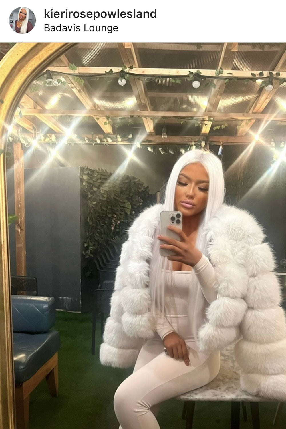 White Faux Fur Bubble Coat | Xtralitty