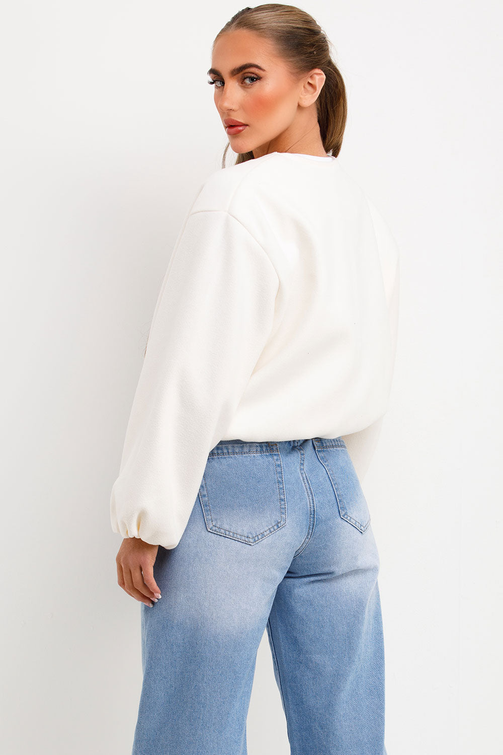 Soft Bomber Jacket Cream | Xtralitty